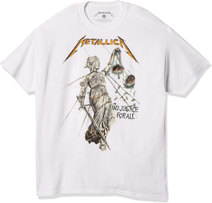 METALLICA AND JUSTICE FOR ALL TEE