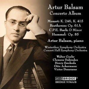 ARTUR BALSAM | CONCERTO ALBUM