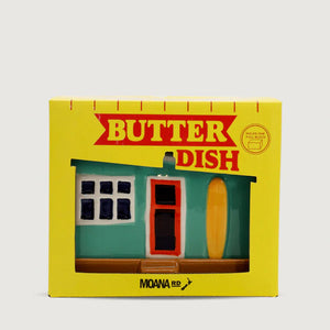 KIWI BACH CERAMIC BUTTER DISH