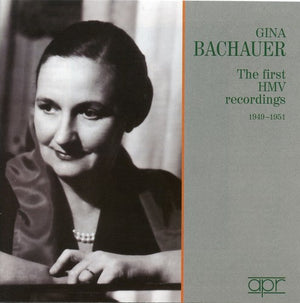 GINA BACHAUER | FIRST HMV RECORDINGS 1949-51