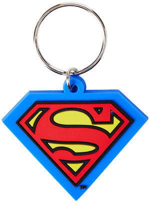 SUPERMAN RUBBER KEYCHAIN