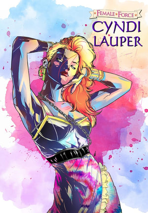 EM ESQUIVEL | FEMALE FORCE CYNDI LAUPER MINI GRAPHIC NOVEL