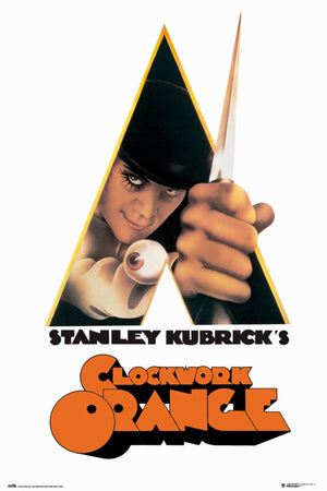 CLOCKWORK ORANGE POSTER WHITE 292