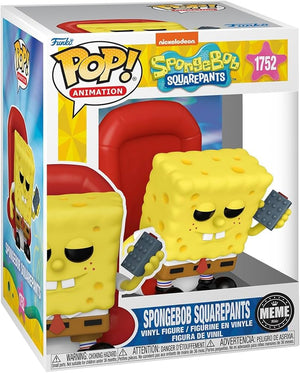 SPONGEBOB IGHT IMMA HEAD OUT EXTRA LARGE POP! VINYL FIGURINE