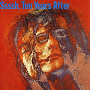 TEN YEARS AFTER | SSSSH - NZ/AUS - LARGE STICKER REMAINS TOP LEFT OF COVER - STICKER AND STAMP ON LABEL