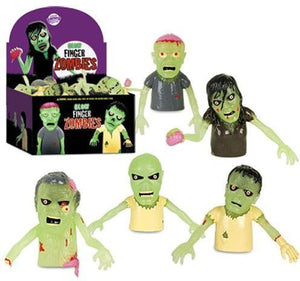 FINGER ZOMBIES GLOW IN THE DARK 3.50 e or 5 for $15