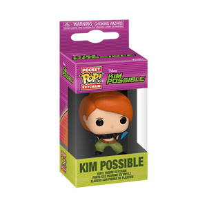 KIM POSSIBLE POCKET POP KEYRING