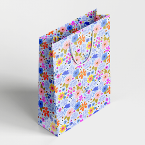 FOR A SPECIAL CUNT FLORAL GIFT BAG MEDIUM 32X26X12