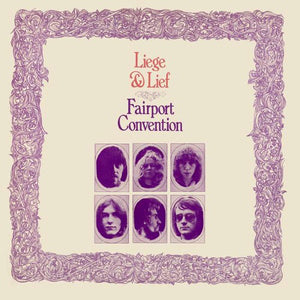 FAIRPORT CONVENTION | LIEGE AND LIEF - UK PINK RIM