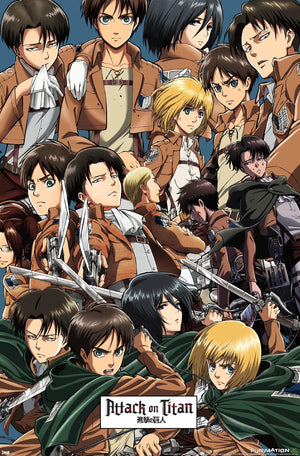 ATTACK ON TITAN MINI POSTER 40X50CM 598