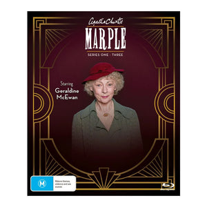 AGATHA CHRISTIE MARPLE SERIES 1 - 3 (6BLU - RAY DVD SET)