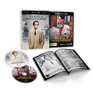 MOVIE DRA | TO KILL A MOCKINGBIRD (LENTICULAR COVER AND BOOKLET) (4K ULTRA HD) (BLU - RAY DVD)
