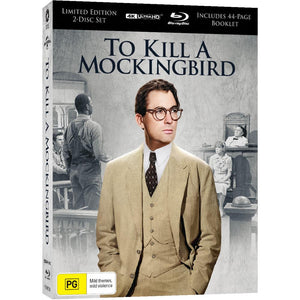 MOVIE DRA | TO KILL A MOCKINGBIRD (LENTICULAR COVER AND BOOKLET) (4K ULTRA HD) (BLU - RAY DVD)