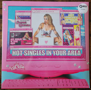 SCENE QUEEN | HOT SINGLES IN YOUR AREA (PINK AND BLUE SWIRL EDITION) (VINYL)