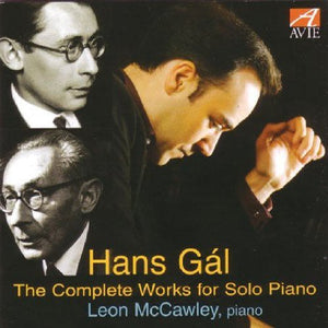 LEON MCCAWLEY | COMPLETE WORKS FOR SOLO PIANO