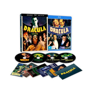 MOVIE HOR | DRACULA FILM COLLECTION (DRACULA (1931) / DRACULAS DAUGHTER (1931) / SON OF DRACULA (1943) / HOUSE OF DRACULA (1945) (4DBLU - RAVD SET)