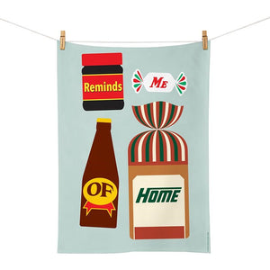 TASTE OF KIWI TEA TOWEL GLENN JONES ART
