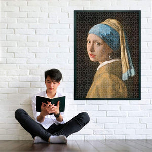 VERMEER GIRL WITH THE PEARL EARRING MUSEUM 1000PCS JIGSAW PUZZLE