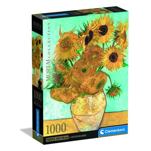 VAN GOGH SUNFLOWER JIGSAW 1000PCS PUZZLE MUSEUM