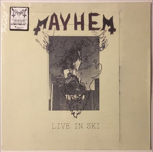 MAYHEM | LIVE IN SKI EP (OXBLOOD ETCHED EDITION) (VINYL)
