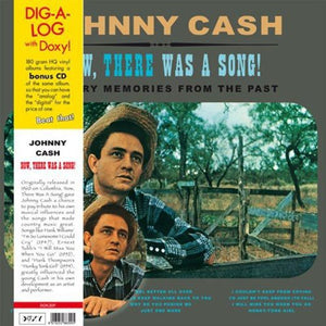 JOHNNY CASH | NOW THERE WAS A SONG - WRITING ON BACK COVER