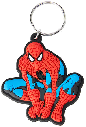 SPIDERMAN RUBBER KEYCHAIN
