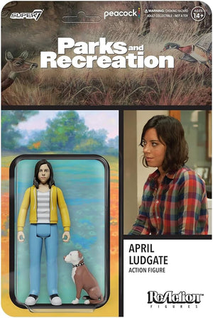 APRIL LUDGATE PARKS AND REC REACTION RETRO FIGURINE