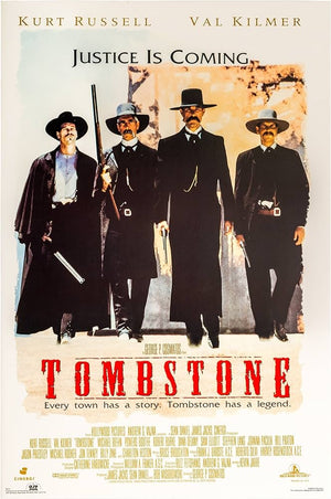 TOMBSTONE RETRO MOVIE POSTER MAXI 63 VAL KILMER KURT RUSSELL