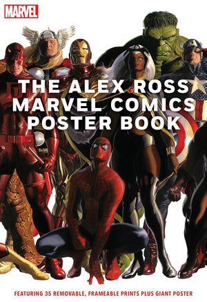 ALEX ROSS | ALEX ROSS MARVEL COMICS POSTER BOOK