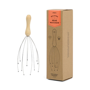 HEAD MASSAGER WOODEN HANDLE
