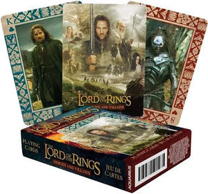 LORD OF THE RINGS PLAYING CARDS HEROES AND VILLAINS
