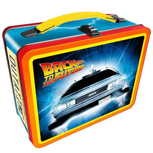 BACK TO THE FUTURE RETRO STYLE TIN BOX LUNCH BOX