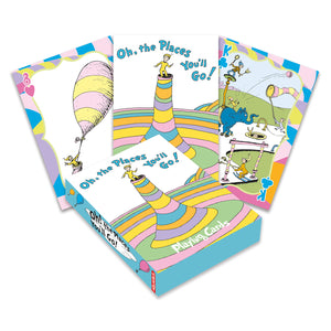 DR SEUSS OH THE PLACES PLAYING CARDS