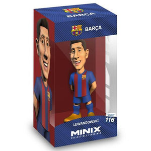 ROBERT LEWANDOWSKI MINIX FIGURINE LA LIGA BARCELONA FOOTBALL CLUB