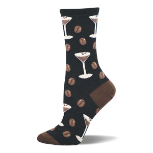 ESPRESSO MARTINI SOCKS WOMENS OSFA HEATHER