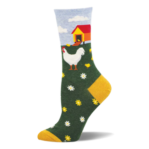 MOTHER HEN SOCKS WOMENS OSFA HEATHER