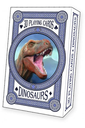 DINOSAUR 3D MOVING PLAYING CARDS