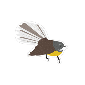 PIWAKAWAKA CARTOON STICKER FANTAIL