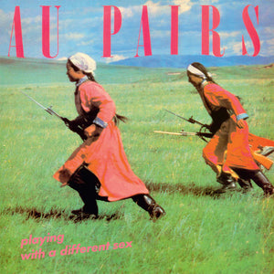 AU PAIRS | PLAYING WITH A DIFFERENT SEX (TRANSLUCENT GREEN EDITION) (VINYL)
