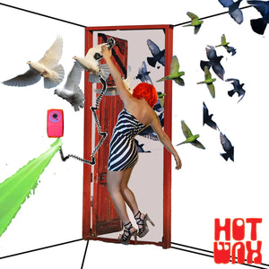 HOTWAX | INVITE ME KINDLY (ORANGE AND WHITE SPLATTER EDITON) (VINYL)
