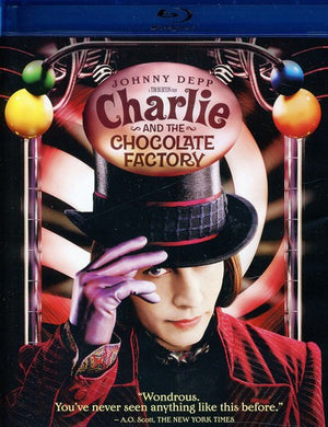 MOVIE BLFA | CHARLIE AND THE CHOCOLATE FACTORY (2005) (BLU - RAY)