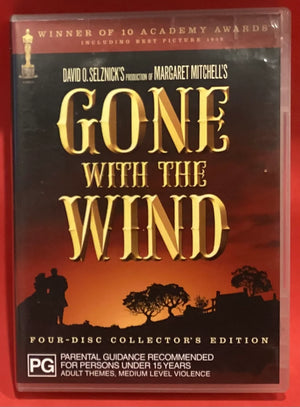 MOVIE DRA | GONE WITH THE WIND COLLECTORS EDITION (4DVD)
