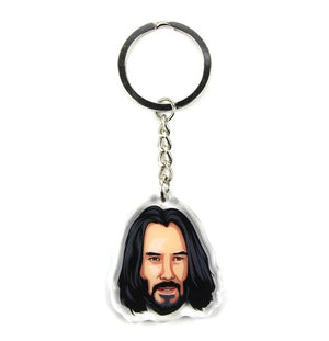 KEANU KEYCHAIN
