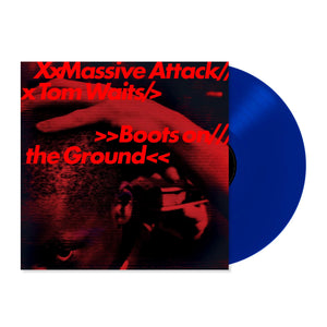 MASSIVE ATTACK / TOM WAITS | BOOTS ON THE GROUND (ECOSONIC RED WHITE OR BLUE EDITION) (VINYL)