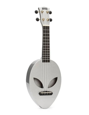 UKULELE ALIEN METALLIC SILVER W/BAG