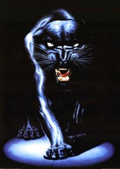 BLACK PANTHER RETRO MINI POSTER 40X50CM 13