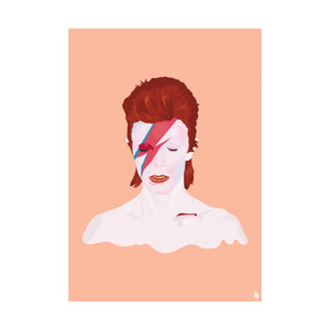 DAVID BOWIE ART PRINT A2 344
