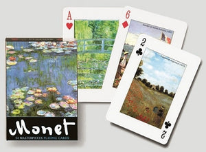 ART OF MONET PLAYING CARDS