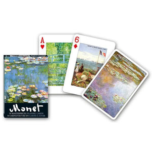 ART OF MONET PLAYING CARDS