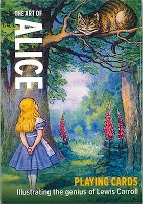 ART OF ALICE IN WONDERLAND PLAYING CARDS